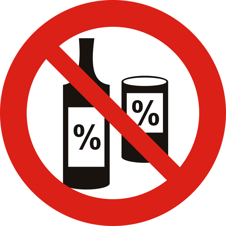 Odmowa obrazu alkoholu